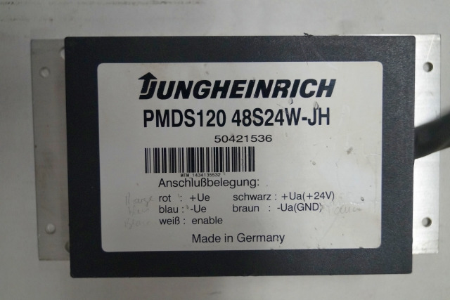 Jungheinrich 50421536 | Transformer 48-24V PMDS120 48 S24W JH sn. MTM1434135532 Transformer 48-24V PMDS120 48 S24W JH sn. MTM1434135532 - Электрическая система для Погрузочно-разгрузочной техники: фото 2 Jungheinrich 50421536 | Transformer 48-24V PMDS120 48 S24W JH sn. MTM1434135532 Transformer 48-24V PMDS120 48 S24W JH sn. MTM1434135532 - Электрическая система для Погрузочно-разгрузочной техники: фото 2