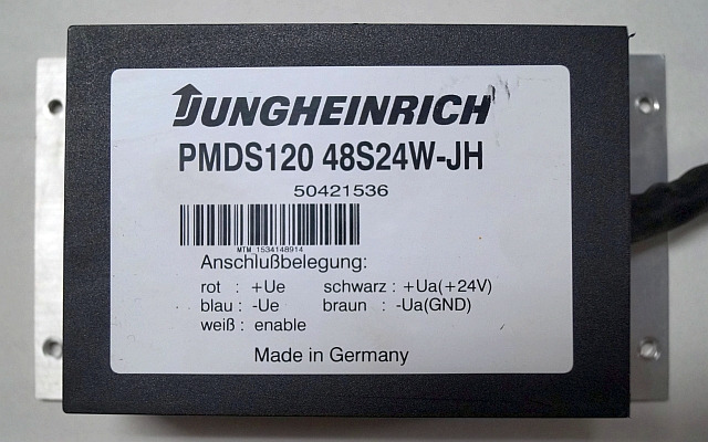 Jungheinrich 50421536 | Transformer 48V-24V PMDS120 48S 24W-JH snn. MTM153414891 - Электрическая система для Погрузочно-разгрузочной техники: фото 3 Jungheinrich 50421536 | Transformer 48V-24V PMDS120 48S 24W-JH snn. MTM153414891 - Электрическая система для Погрузочно-разгрузочной техники: фото 3