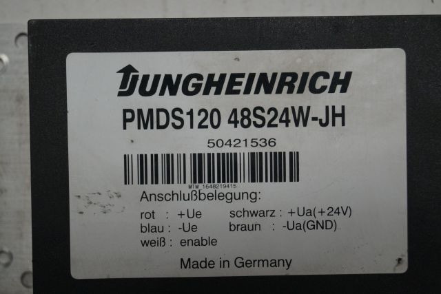 Jungheinrich 50421536 | Transformer 48V-24V PMDS120 48S 24W-JH snn. MTR164821941 Transformer 48V-24V PMDS120 48S 24W-JH snn. MTR1648219415 - Электрическая система для Погрузочно-разгрузочной техники: фото 2 Jungheinrich 50421536 | Transformer 48V-24V PMDS120 48S 24W-JH snn. MTR164821941 Transformer 48V-24V PMDS120 48S 24W-JH snn. MTR1648219415 - Электрическая система для Погрузочно-разгрузочной техники: фото 2