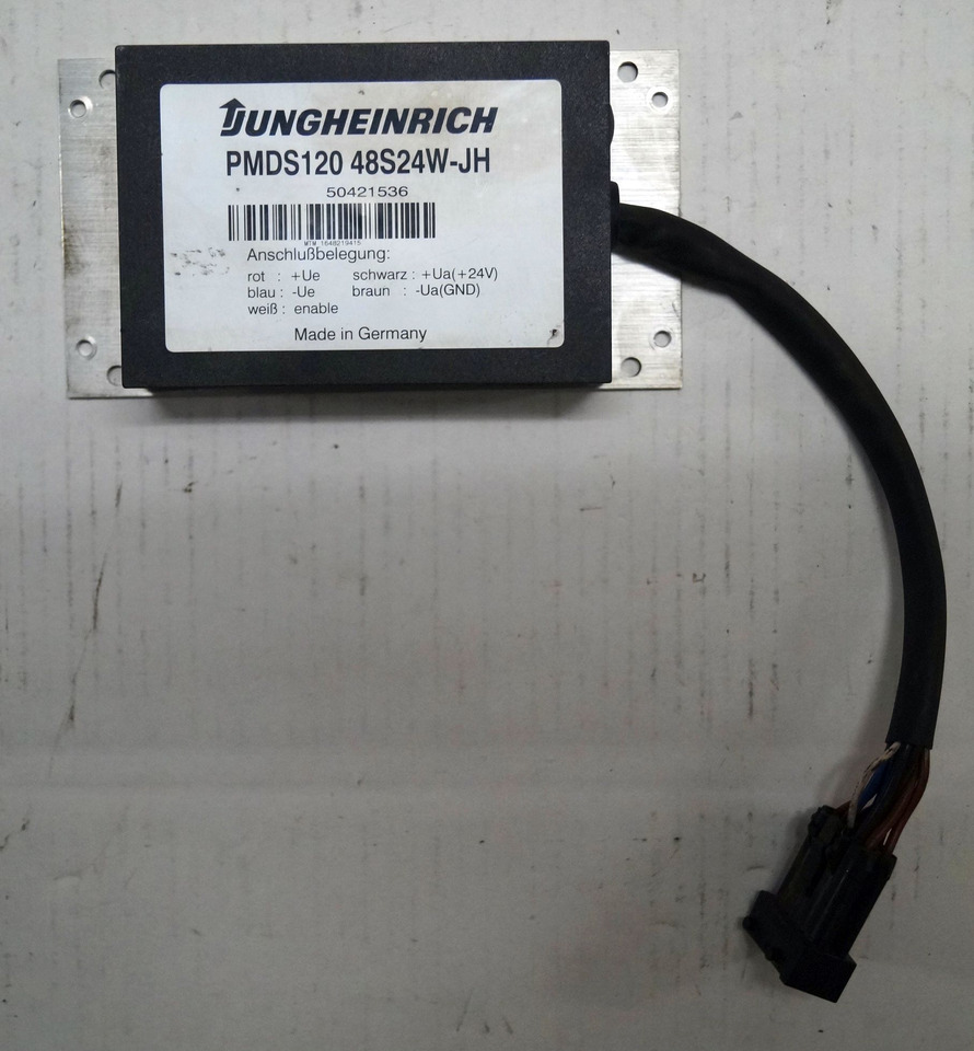 Jungheinrich 50421536 | Transformer 48V-24V PMDS120 48S 24W-JH snn. MTR164821941 Transformer 48V-24V PMDS120 48S 24W-JH snn. MTR1648219415 - Электрическая система для Погрузочно-разгрузочной техники: фото 1 Jungheinrich 50421536 | Transformer 48V-24V PMDS120 48S 24W-JH snn. MTR164821941 Transformer 48V-24V PMDS120 48S 24W-JH snn. MTR1648219415 - Электрическая система для Погрузочно-разгрузочной техники: фото 1