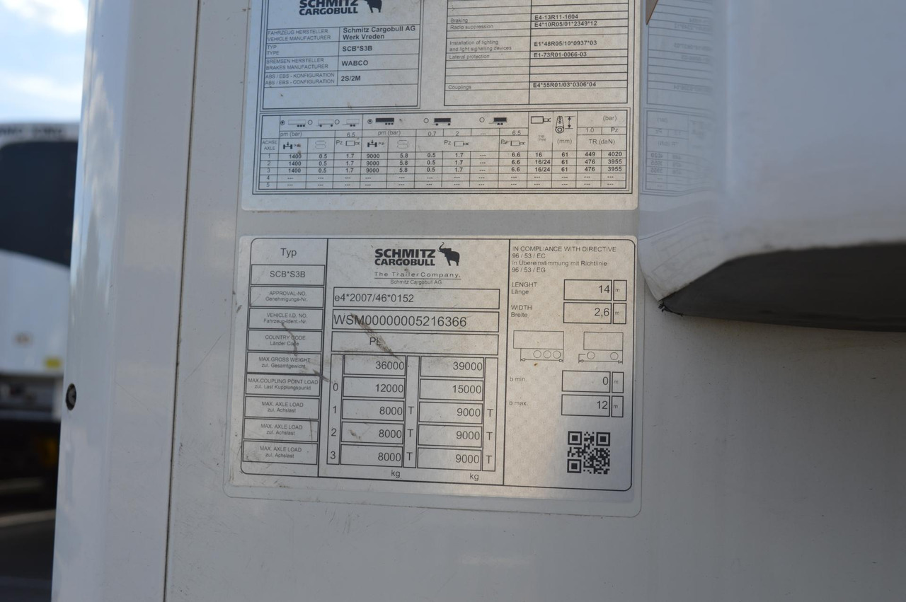 Schmitz Cargobull SKO FP 45 ThermoKing SLXi 300 в лизинг Schmitz Cargobull SKO FP 45 ThermoKing SLXi 300: фото 17