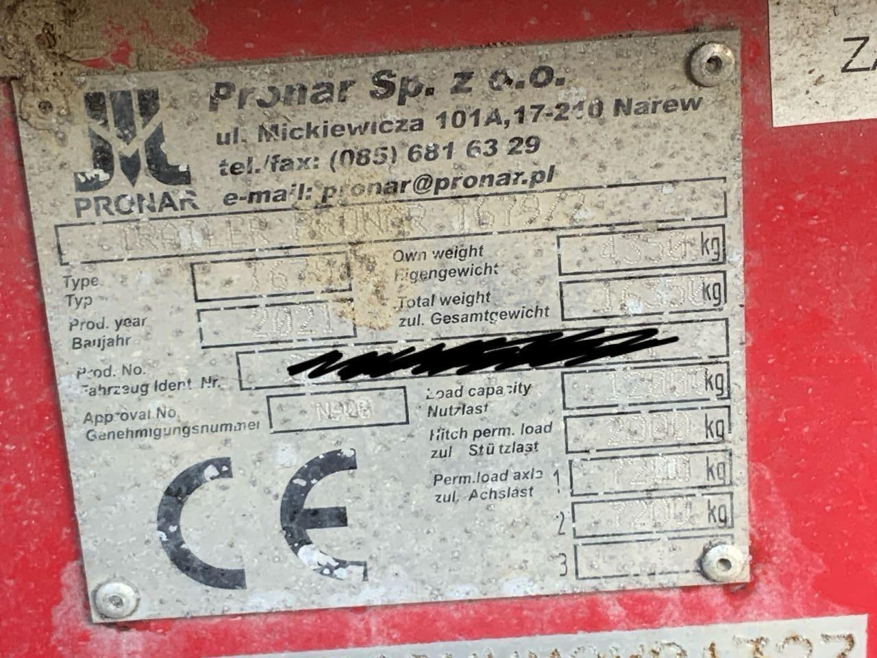 Pronar T679/2 - Внедорожный самосвал: фото 3 Pronar T679/2 - Внедорожный самосвал: фото 3