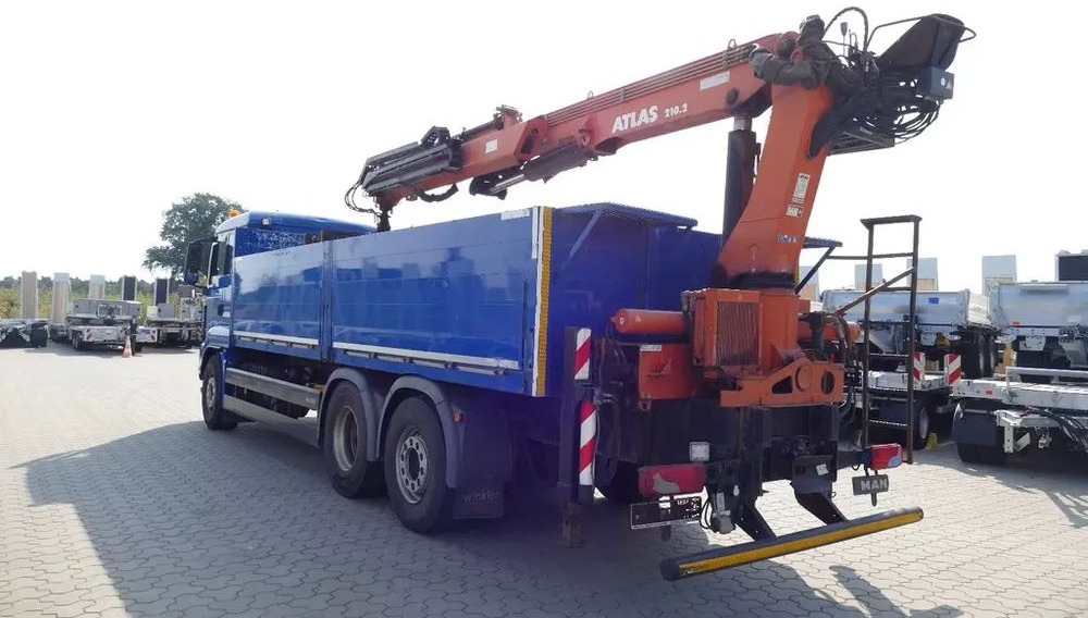 MAN TGS 26.460 – Platforma z żurawiem HDS tylnym do materiałów budowlanych / Retarder / 6x2 / Klima / Euro 6 - Автоманипулятор, Грузовик бортовой/ Платформа: фото 3 MAN TGS 26.460 – Platforma z żurawiem HDS tylnym do materiałów budowlanych / Retarder / 6x2 / Klima / Euro 6 - Автоманипулятор, Грузовик бортовой/ Платформа: фото 3