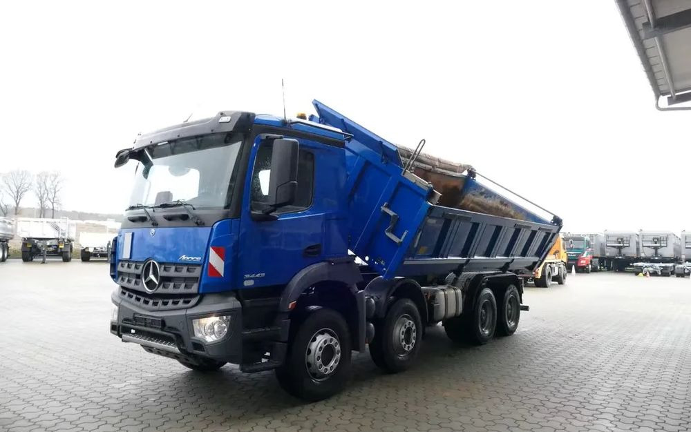 Mercedes-Benz 3243K / 8x4 – Trójstronny wywrotka Meiller / Bordmatik / Retarder / 67 tys. km!/ Euro 6/ 8x4 - Самосвал: фото 2 Mercedes-Benz 3243K / 8x4 – Trójstronny wywrotka Meiller / Bordmatik / Retarder / 67 tys. km!/ Euro 6/ 8x4 - Самосвал: фото 2