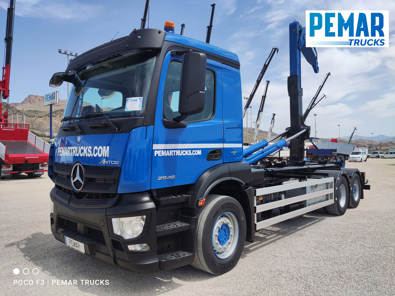 MERCEDES-BENZ ANTOS 2546 6X2 MULTILIFT - Грузовик-контейнеровоз/ Сменный кузов: фото 1 MERCEDES-BENZ ANTOS 2546 6X2 MULTILIFT - Грузовик-контейнеровоз/ Сменный кузов: фото 1
