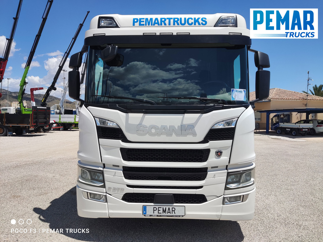 SCANIA P 370 4X2 GRUA CAJA FIJA - Грузовик бортовой/ Платформа, Автоманипулятор: фото 3 SCANIA P 370 4X2 GRUA CAJA FIJA - Грузовик бортовой/ Платформа, Автоманипулятор: фото 3