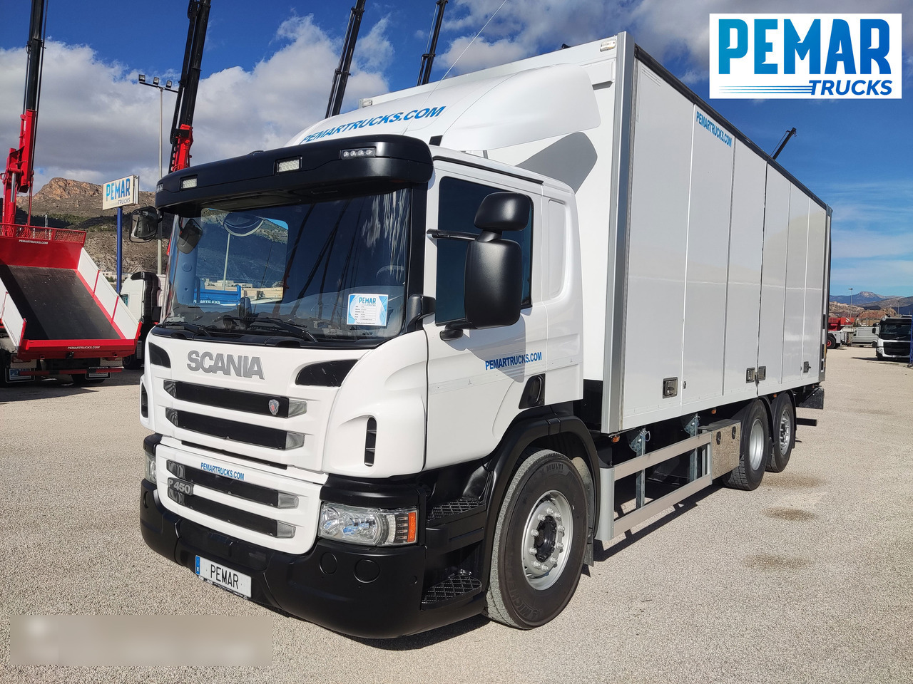 SCANIA P 450 6X2 CAJA CERRADA - Грузовик с закрытым кузовом: фото 1 SCANIA P 450 6X2 CAJA CERRADA - Грузовик с закрытым кузовом: фото 1