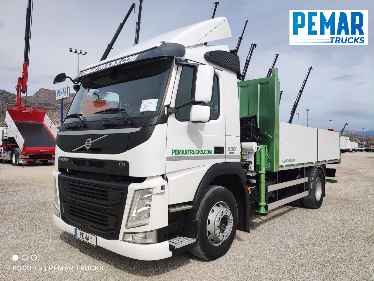 VOLVO FM 330 4X2 GRUA CAJA FIJA - Грузовик бортовой/ Платформа, Автоманипулятор: фото 2 VOLVO FM 330 4X2 GRUA CAJA FIJA - Грузовик бортовой/ Платформа, Автоманипулятор: фото 2