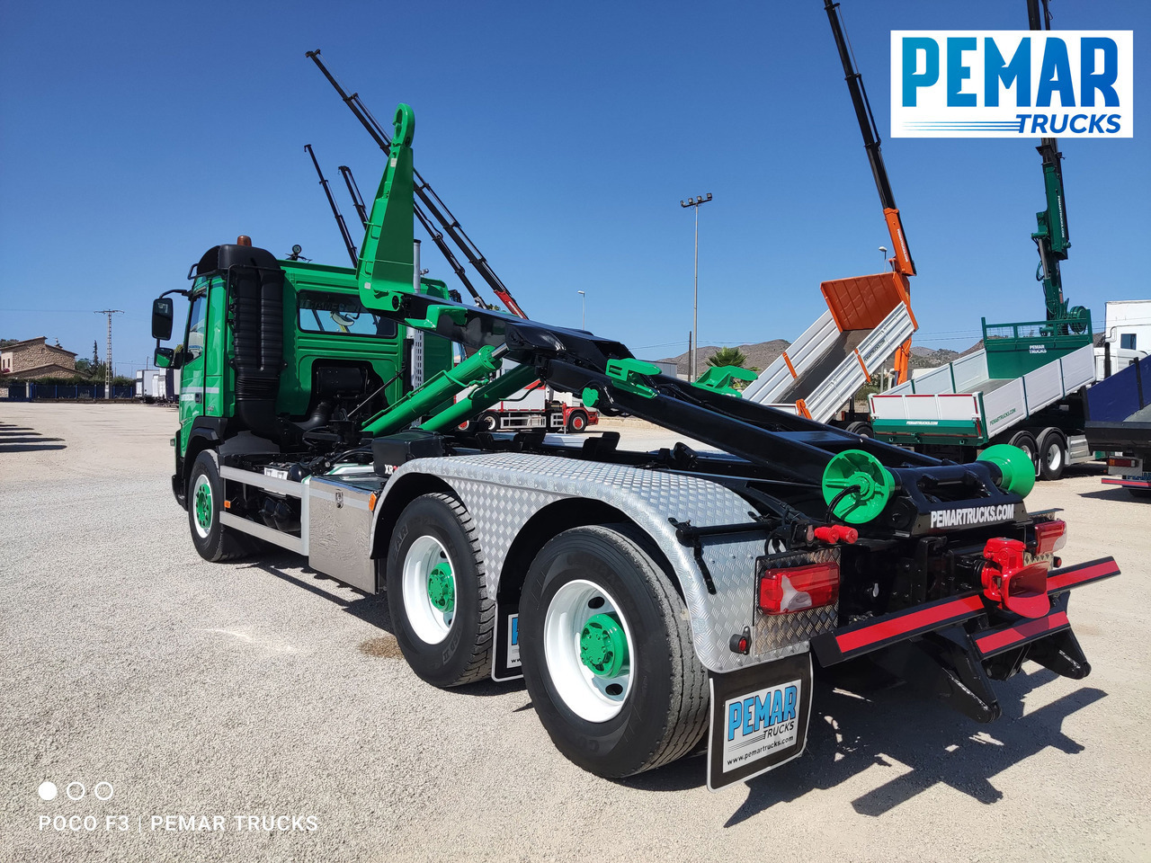 Крюковой мультилифт VOLVO FMX 460 6X4 MULTILIFT 21T EURO 5: фото 11
