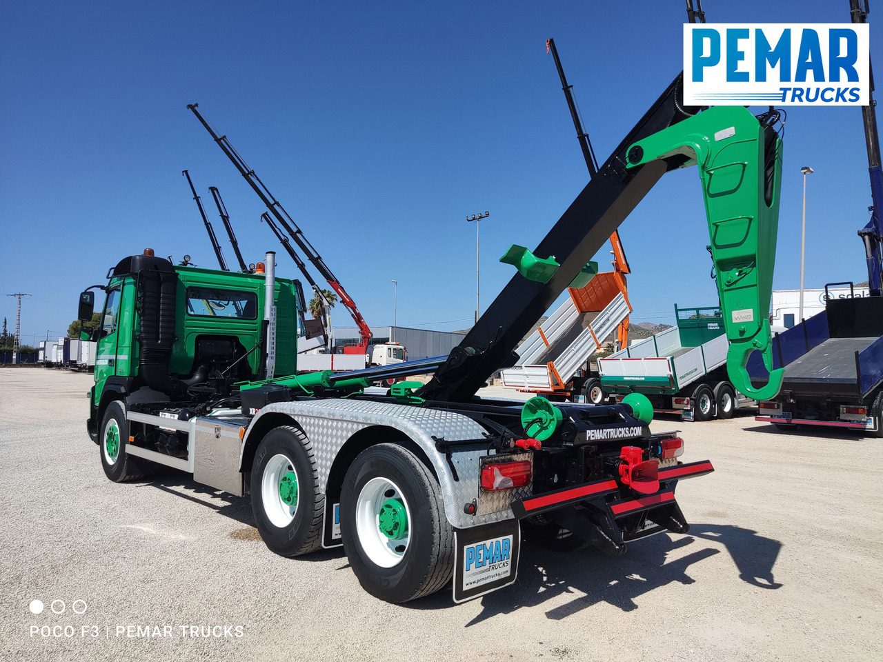 Крюковой мультилифт VOLVO FMX 460 6X4 MULTILIFT 21T EURO 5: фото 20