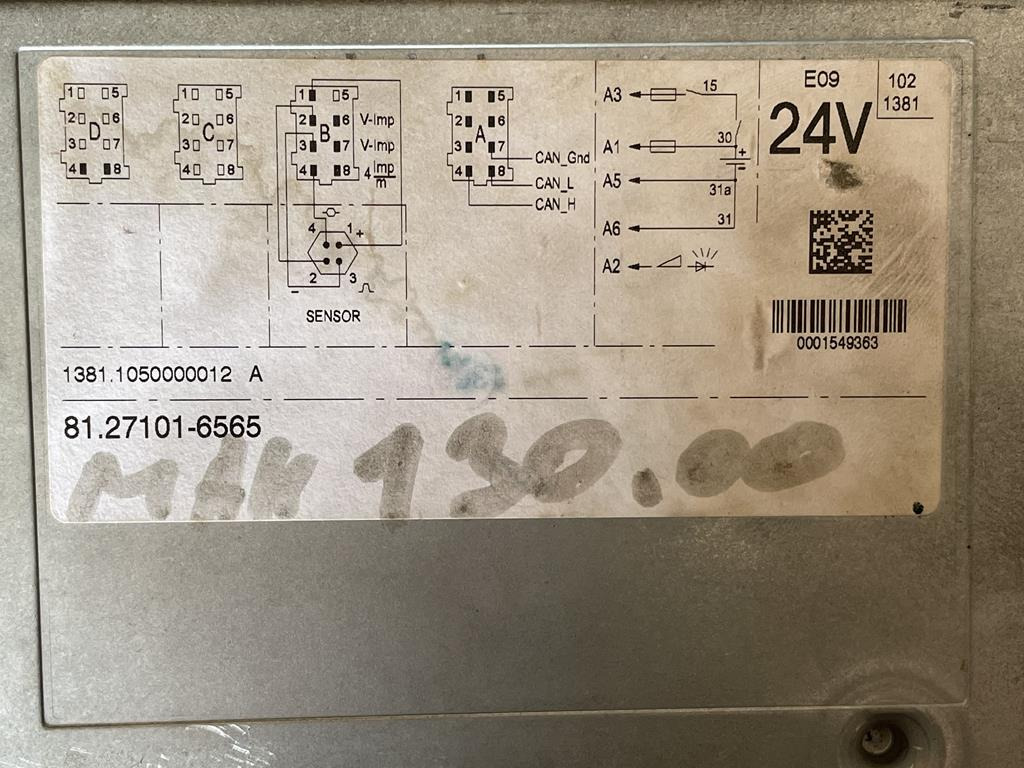 MAN VDO - 81.27101-6565 - Тахограф для Грузовиков: фото 3 MAN VDO - 81.27101-6565 - Тахограф для Грузовиков: фото 3