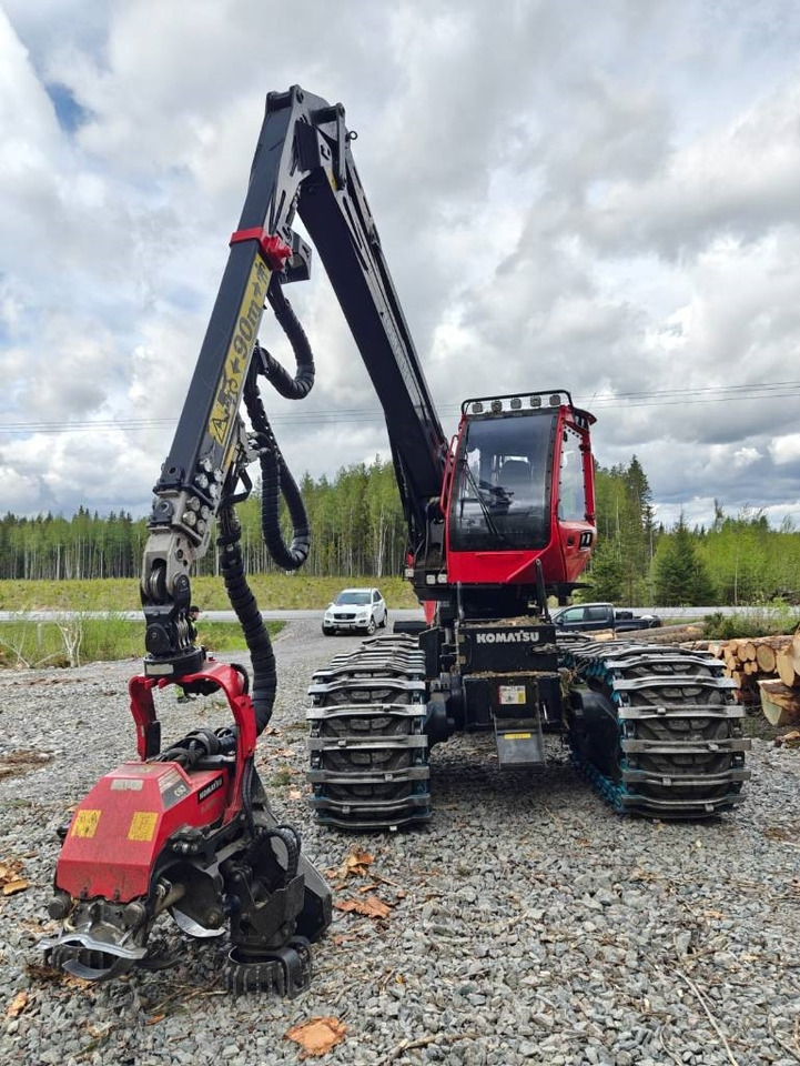 Харвестер Komatsu 901 XC: фото 8