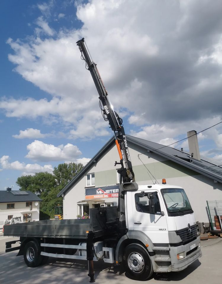 Mercedes-Benz Atego 1823 żuraw HDS Atlas 105.2 koła 315/80R22,5 - Грузовик бортовой/ Платформа, Автоманипулятор: фото 1 Mercedes-Benz Atego 1823 żuraw HDS Atlas 105.2 koła 315/80R22,5 - Грузовик бортовой/ Платформа, Автоманипулятор: фото 1