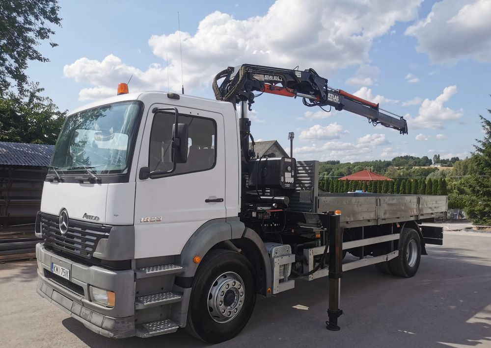 Mercedes-Benz Atego 1823 żuraw HDS Atlas 105.2 koła 315/80R22,5 - Грузовик бортовой/ Платформа, Автоманипулятор: фото 2 Mercedes-Benz Atego 1823 żuraw HDS Atlas 105.2 koła 315/80R22,5 - Грузовик бортовой/ Платформа, Автоманипулятор: фото 2