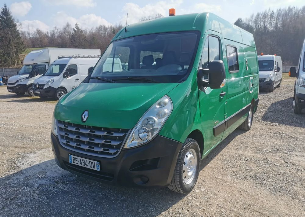 Renault Master L2H2 doka 7-osobowy Dubel 2.3dCi Brygadówka - Цельнометаллический фургон: фото 1 Renault Master L2H2 doka 7-osobowy Dubel 2.3dCi Brygadówka - Цельнометаллический фургон: фото 1