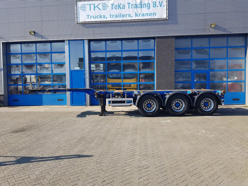 Pacton T3-010 Multi chassis Liftas BPW drum - Полуприцеп-контейнеровоз/ Сменный кузов: фото 3 Pacton T3-010 Multi chassis Liftas BPW drum - Полуприцеп-контейнеровоз/ Сменный кузов: фото 3