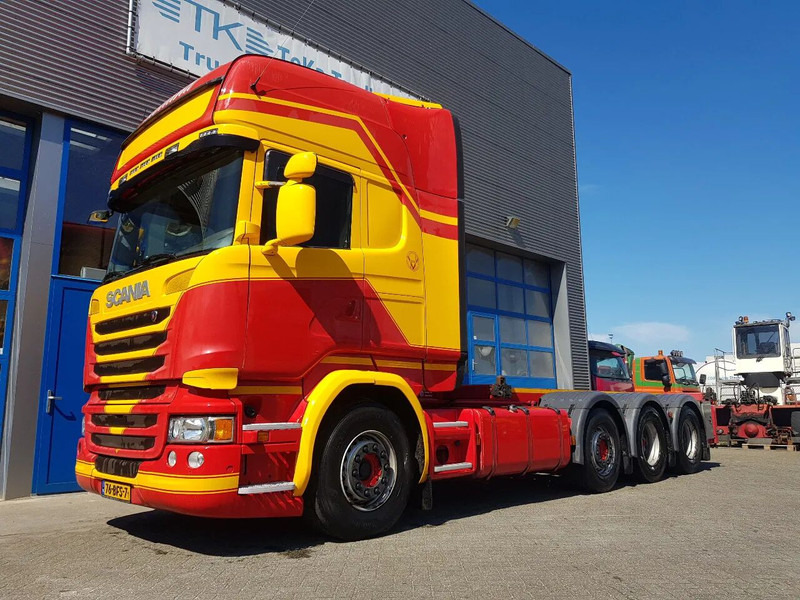 Scania R450 8x2 Topline ADR EX/II, EX/III, FL en AT SCR only - Грузовик-контейнеровоз/ Сменный кузов: фото 2 Scania R450 8x2 Topline ADR EX/II, EX/III, FL en AT SCR only - Грузовик-контейнеровоз/ Сменный кузов: фото 2
