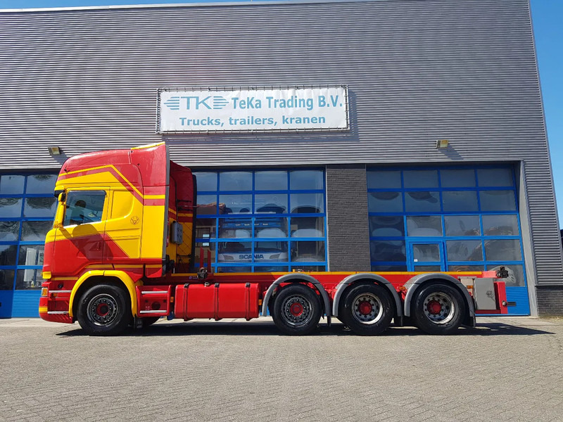 Scania R450 8x2 Topline ADR EX/II, EX/III, FL en AT SCR only - Грузовик-контейнеровоз/ Сменный кузов: фото 3 Scania R450 8x2 Topline ADR EX/II, EX/III, FL en AT SCR only - Грузовик-контейнеровоз/ Сменный кузов: фото 3