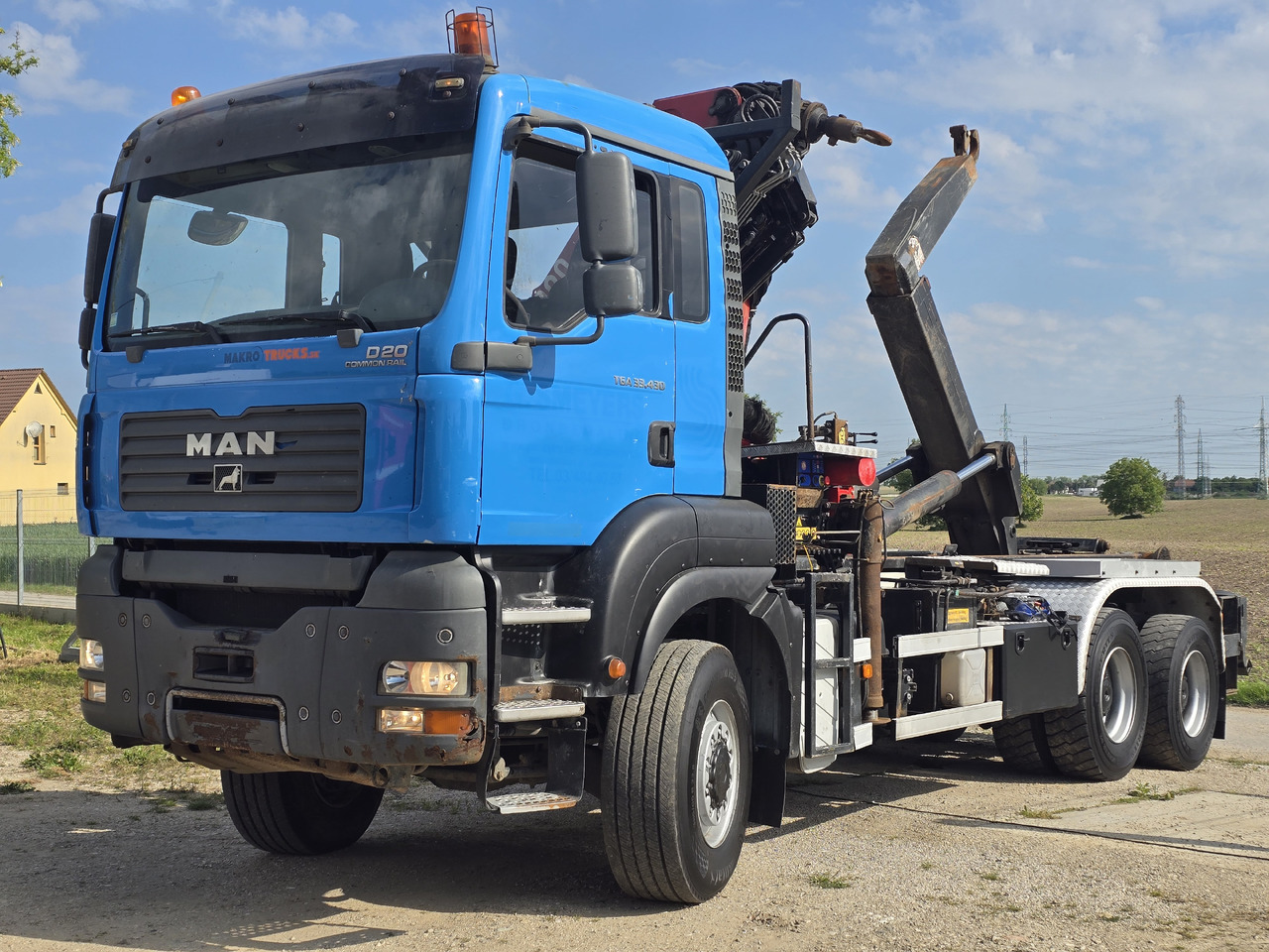 MAN TGA 33.430 6X6 / HMF 1823 K3+REM.CON./ HOOK SYSTEM - Крюковой мультилифт, Автоманипулятор: фото 4 MAN TGA 33.430 6X6 / HMF 1823 K3+REM.CON./ HOOK SYSTEM - Крюковой мультилифт, Автоманипулятор: фото 4