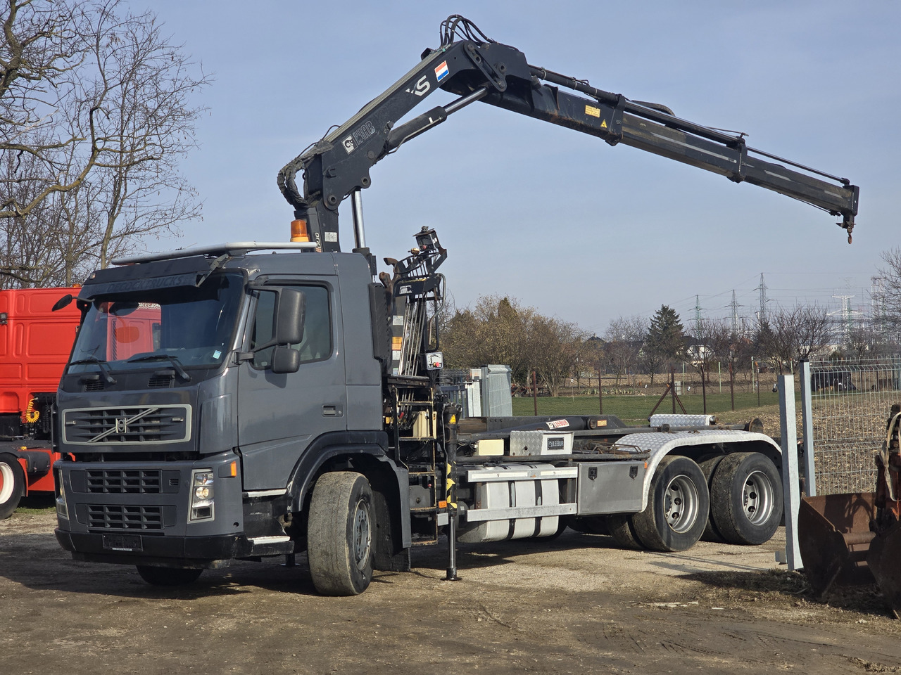 Крюковой мультилифт VOLVO FM 380 HOOK SYSTEM / HIAB 166 D2 DUO: фото 7