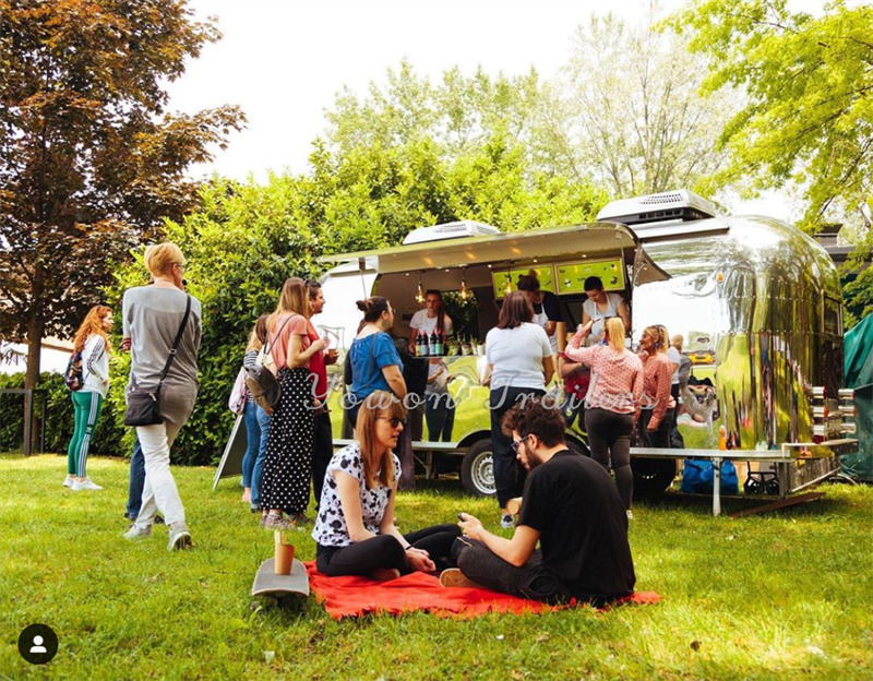 YOWON European standard food trailer with CE certificate - Торговый прицеп: фото 5 YOWON European standard food trailer with CE certificate - Торговый прицеп: фото 5