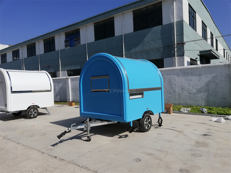 YOWON small fiberglass food vending trailer hot dog cart for Europe - Торговый прицеп: фото 5 YOWON small fiberglass food vending trailer hot dog cart for Europe - Торговый прицеп: фото 5