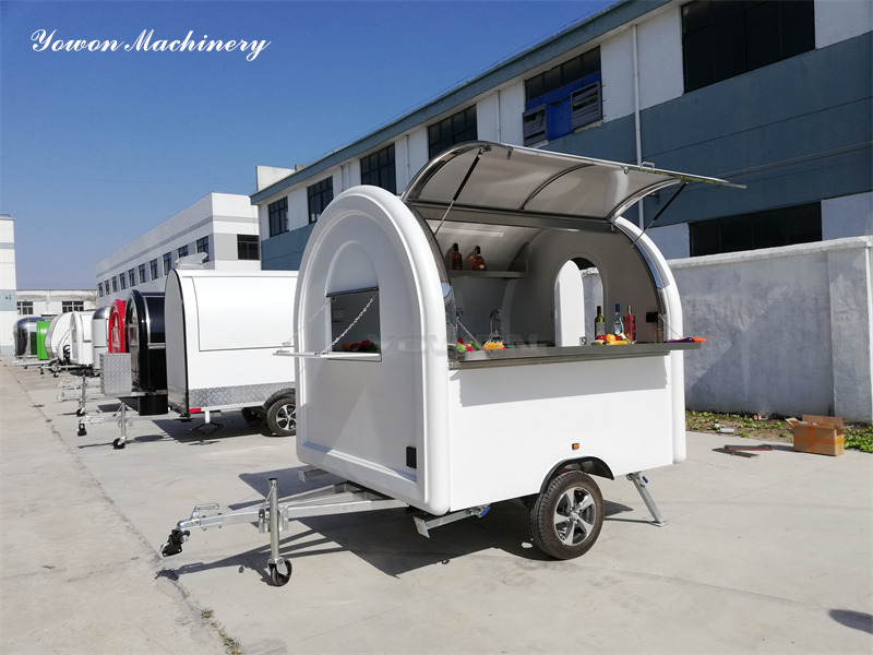 Yowon Customized hot sale food trailer from China - Торговый прицеп: фото 4 Yowon Customized hot sale food trailer from China - Торговый прицеп: фото 4