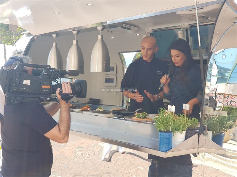 Yowon customized concession food trailer catering cart - Торговый прицеп: фото 3 Yowon customized concession food trailer catering cart - Торговый прицеп: фото 3