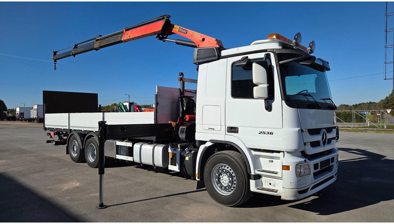 Mercedes-Benz Actros 2536 6X2 Palfinger PK16502 - Грузовик бортовой/ Платформа, Автоманипулятор: фото 2 Mercedes-Benz Actros 2536 6X2 Palfinger PK16502 - Грузовик бортовой/ Платформа, Автоманипулятор: фото 2