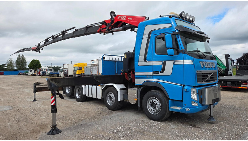Volvo FH540 8X2 FASSI F660 + Jib max 33,5m. - Грузовик бортовой/ Платформа, Автоманипулятор: фото 2 Volvo FH540 8X2 FASSI F660 + Jib max 33,5m. - Грузовик бортовой/ Платформа, Автоманипулятор: фото 2