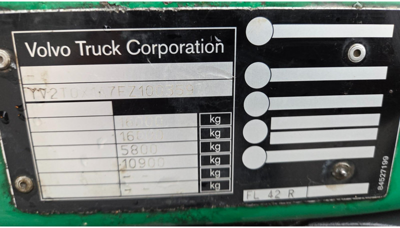 Volvo FL250 4X2 в лизинг Volvo FL250 4X2: фото 17 Volvo FL250 4X2 в лизинг Volvo FL250 4X2: фото 17