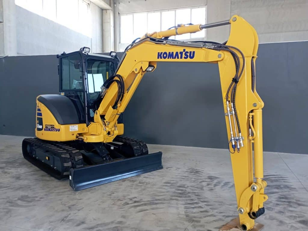 Komatsu PC58MR-5E0 - Мини-экскаватор: фото 4 Komatsu PC58MR-5E0 - Мини-экскаватор: фото 4