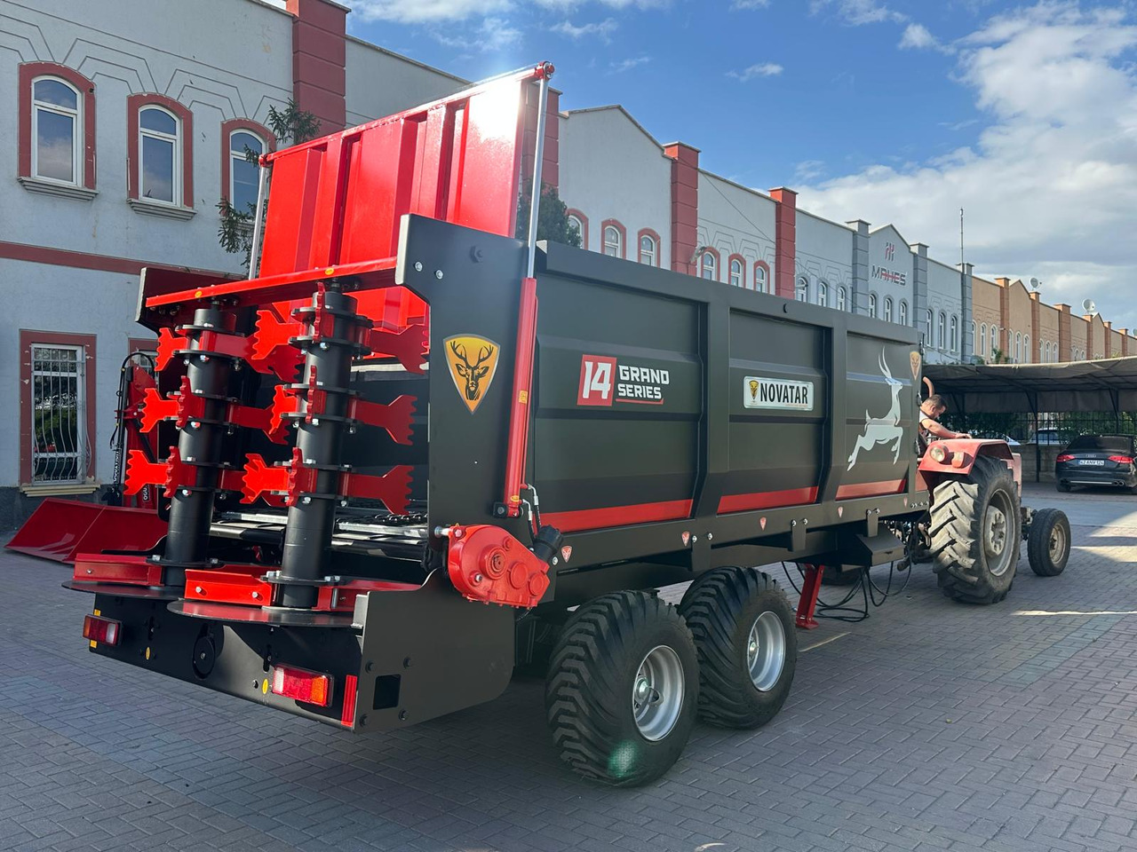 Novatar Manure Spreader Trailer 10 M3 - Навозоразбрасыватель: фото 5 Novatar Manure Spreader Trailer 10 M3 - Навозоразбрасыватель: фото 5