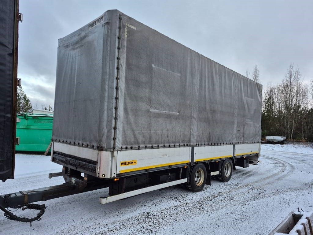 Wielton 2 keskiakseli vaunu - Прицеп бортовой/ Платформа: фото 2 Wielton 2 keskiakseli vaunu - Прицеп бортовой/ Платформа: фото 2