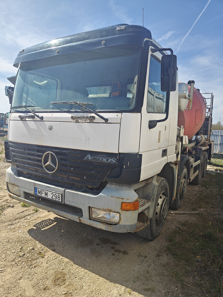 Mercedes Benz Actros - Бетономешалка: фото 3 Mercedes Benz Actros - Бетономешалка: фото 3