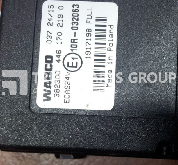 DAF 105 XF, ECAS, EURO5, EURO6, electric control unit 1639389; 16578 control unit - Блок управления для Грузовиков: фото 1 DAF 105 XF, ECAS, EURO5, EURO6, electric control unit 1639389; 16578 control unit - Блок управления для Грузовиков: фото 1