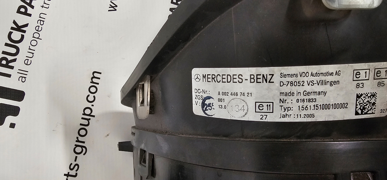 MERCEDES-BENZ actros MP2, MP3 instrument panel, INS electronic instrument clus dashboard - Приборная панель для Грузовиков: фото 5 MERCEDES-BENZ actros MP2, MP3 instrument panel, INS electronic instrument clus dashboard - Приборная панель для Грузовиков: фото 5