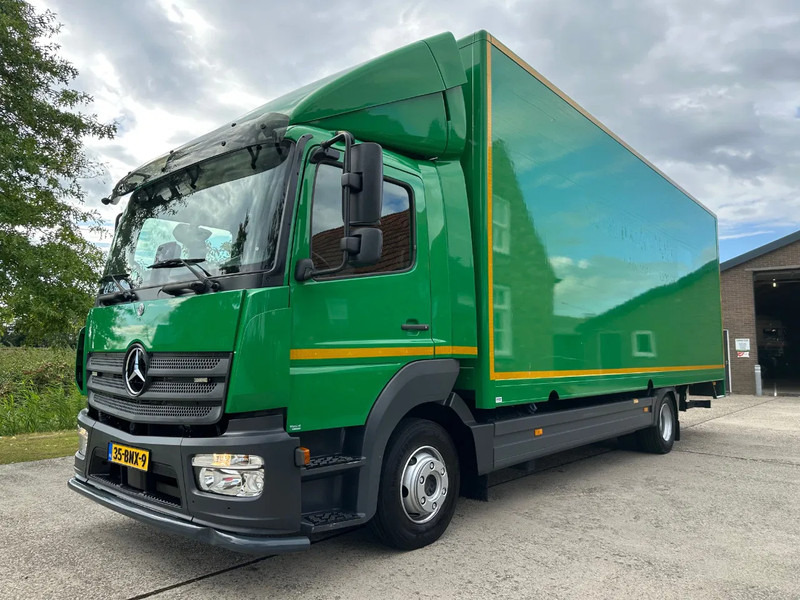 Mercedes-Benz Atego 1018 / NL TRUCK / LOW KM / AIRCO / BOX+LIFT+SIDEDOOR / 10T / AUTOMATIC - Грузовик с закрытым кузовом: фото 1 Mercedes-Benz Atego 1018 / NL TRUCK / LOW KM / AIRCO / BOX+LIFT+SIDEDOOR / 10T / AUTOMATIC - Грузовик с закрытым кузовом: фото 1