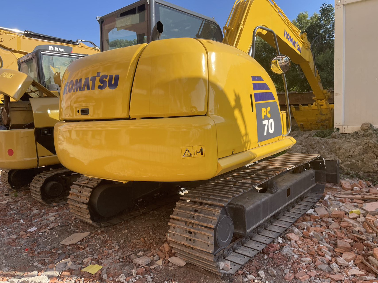 KOMATSU PC70-8 - Мини-экскаватор: фото 1 KOMATSU PC70-8 - Мини-экскаватор: фото 1