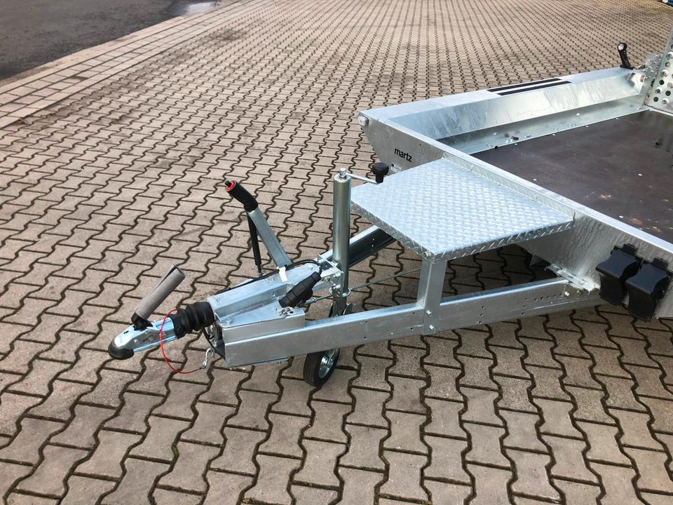Прицеп для спецтехники Martz Tieflader Maschinenanhänger 2700KG *NUTZLAST 2166KG*INKL.19% MWST*SOFORT!*: фото 7