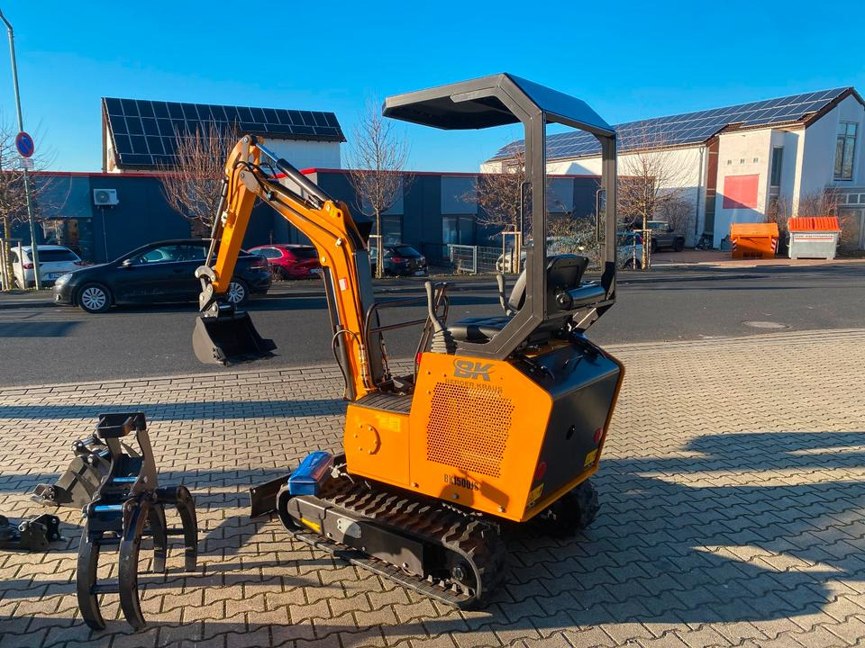 Minibagger BK1500JS + Zubehör *INKL.19% MWST*BERGER KRAUS*KUBOTA*JOYSTICK*ZUBEHÖRPAKET*SOFORT!* - Мини-экскаватор: фото 3 Minibagger BK1500JS + Zubehör *INKL.19% MWST*BERGER KRAUS*KUBOTA*JOYSTICK*ZUBEHÖRPAKET*SOFORT!* - Мини-экскаватор: фото 3