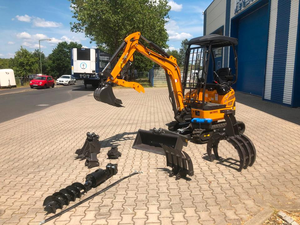 Minibagger BK1700JS + Zubehör *INKL.19% MWST*BERGER KRAUS*KUBOTA*JOYST*SOFORT! - Мини-экскаватор: фото 1 Minibagger BK1700JS + Zubehör *INKL.19% MWST*BERGER KRAUS*KUBOTA*JOYST*SOFORT! - Мини-экскаватор: фото 1