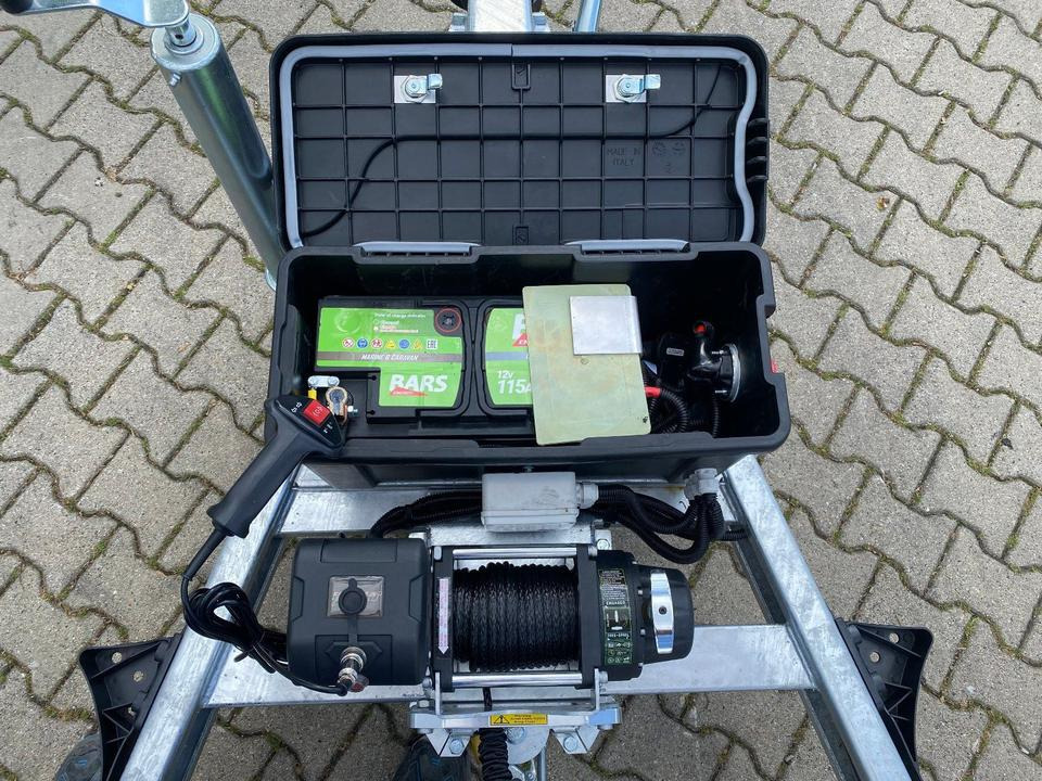 Кабельный транспортер TA-NO Kabeltrommel-Anhänger 3500KG E-Winde * INKL.19% MWST* Kabelanhänger Sofort Verfügbar!: фото 10 Кабельный транспортер TA-NO Kabeltrommel-Anhänger 3500KG E-Winde * INKL.19% MWST* Kabelanhänger Sofort Verfügbar!: фото 10