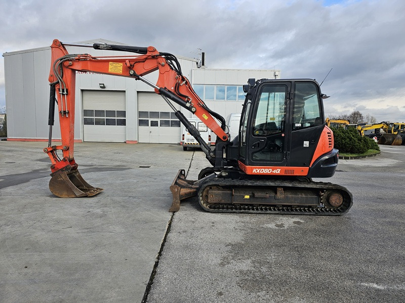 KUBOTA KX080-4a - Мини-экскаватор: фото 1 KUBOTA KX080-4a - Мини-экскаватор: фото 1