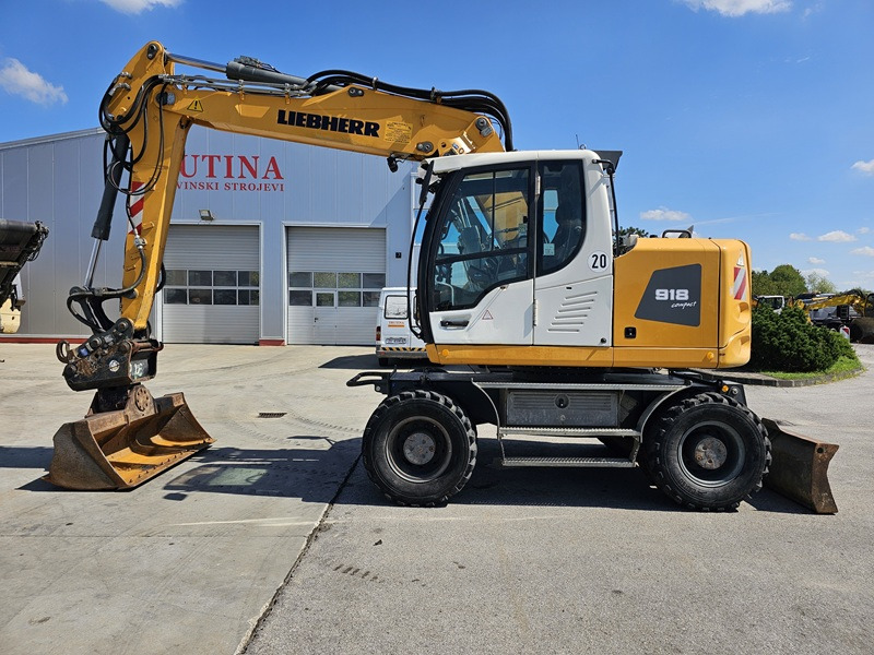 LIEBHERR A918 Compact - Колёсный экскаватор: фото 1 LIEBHERR A918 Compact - Колёсный экскаватор: фото 1