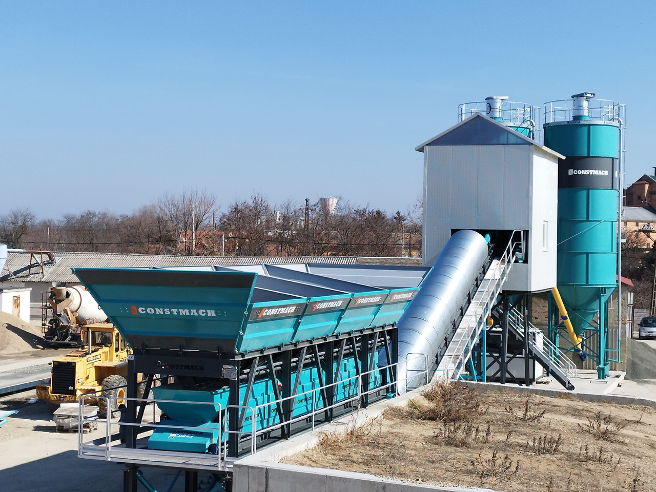 Constmach 60 m³/h Compact Concrete Batching Plant With Band - Бетонный завод: фото 2 Constmach 60 m³/h Compact Concrete Batching Plant With Band - Бетонный завод: фото 2