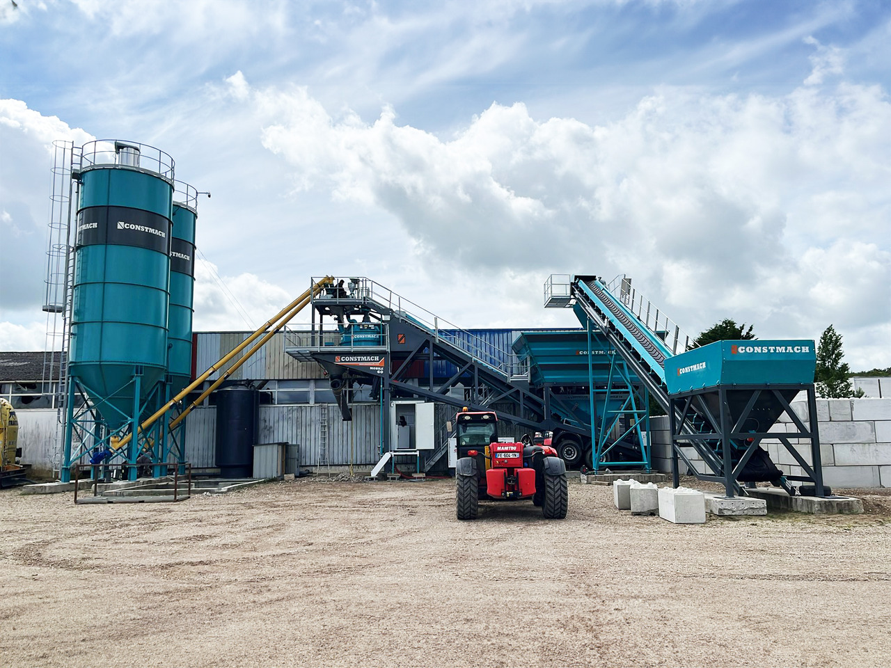Constmach 60 m³/h Portable Concrete Batching Plant - Бетонный завод: фото 3 Constmach 60 m³/h Portable Concrete Batching Plant - Бетонный завод: фото 3