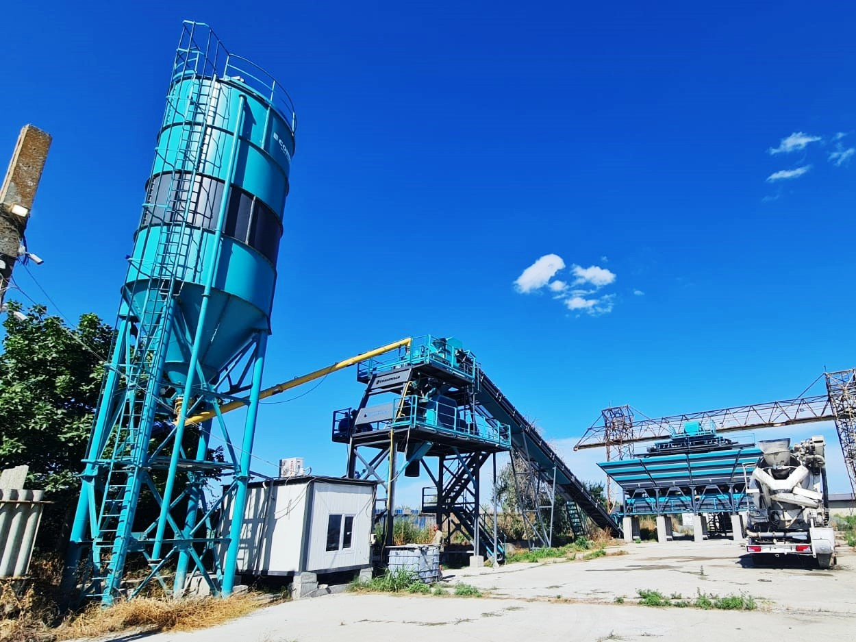Constmach 60 m³/h Stationary Concrete Batching Plant - Бетонный завод: фото 1 Constmach 60 m³/h Stationary Concrete Batching Plant - Бетонный завод: фото 1