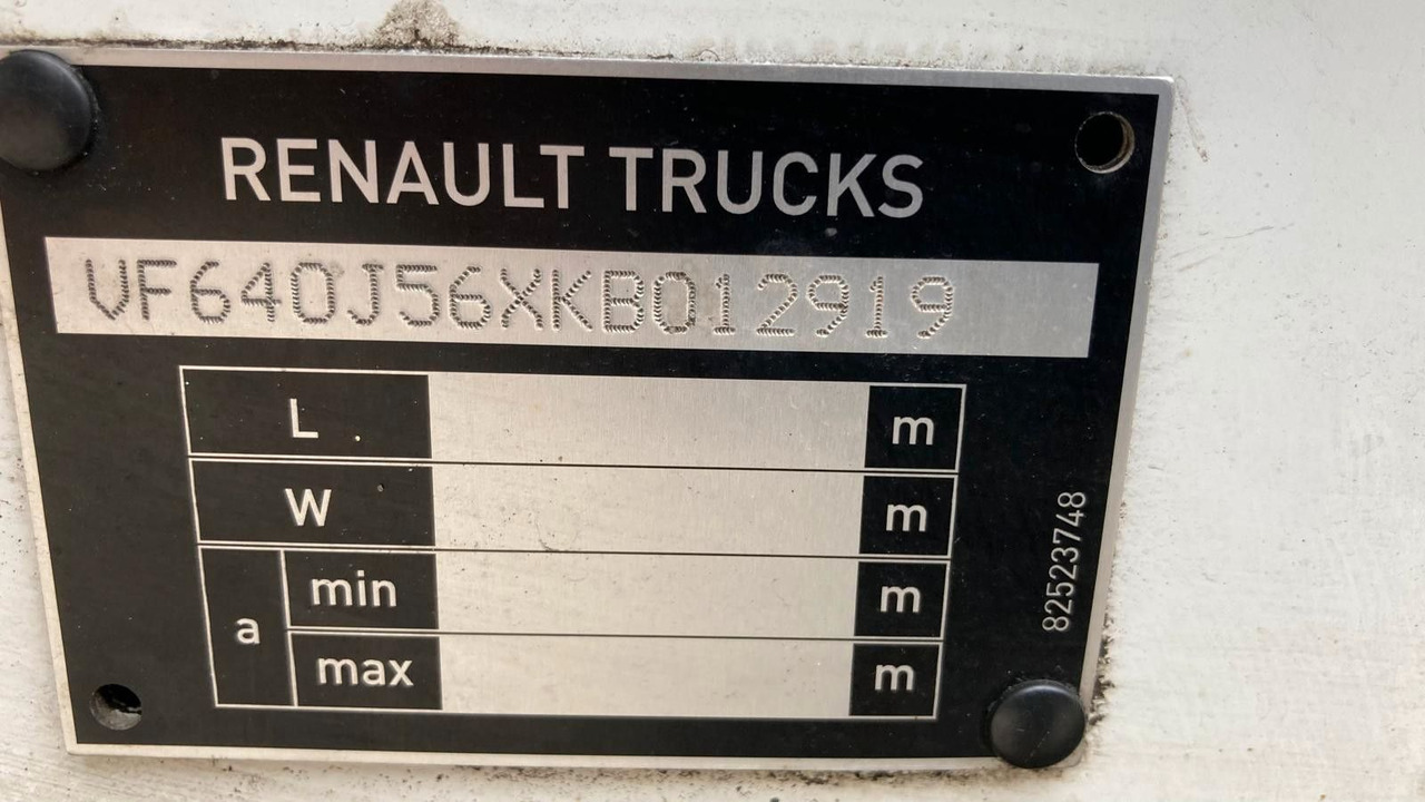 Новый Грузовик с закрытым кузовом Renault D7.5 210 LOW  LBW Schaltgetriebe: фото 16