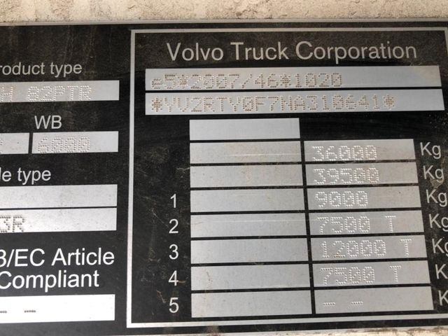 Грузовик бортовой/ Платформа, Автоманипулятор Volvo FH460 8x2 TRIDEM VLA&NLA gelenkt*FASSI F215AS.24: фото 28